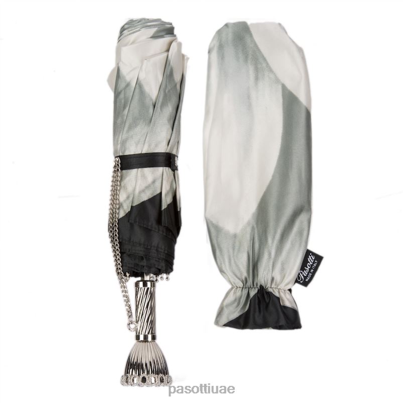 مظلة | 257 21273-11 ص 11 - مظلة قابلة للطي من الداليا الفضية PASOTTI Z446V598